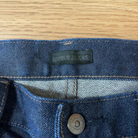 UNIQLO デニムパンツ ジーンズ ネイビー L ストレッチ スリム