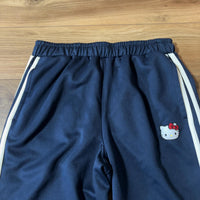 サンリオ ハローキティ ジャージ トラックパンツ ネイビー L サイドライン