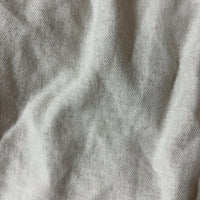 GLOBAL WORK 麻綿ワイドパンツ ベージュ L タック入り
