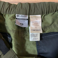 コロンビア イーグルキャップパンツ カーゴパンツ カーキ XL チタニウム