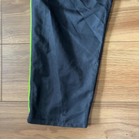 UNDER ARMOUR トラックパンツ 黒 L シャカパン 裾ジップ