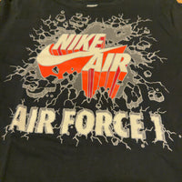 NIKE ナイキ Tシャツ 黒 M エアフォース1 グラフィックプリント