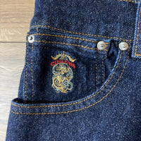 CIMARRON デニムパンツ ジーンズ ネイビー M スペイン製 ストレッチ