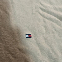 TOMMY HILFIGER ポロシャツ ベージュ 3XL ワンポイントロゴ