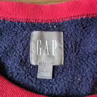 GAP スウェット ネイビー L 95 JAPANプリント