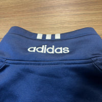 adidas トラックジャケット ジャージ ネイビー 2XL 万国旗タグ