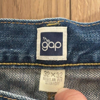 GAP ジーンズ ブルー L レギュラーフィット ストレート