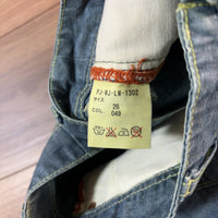 POLO JEANS CO. ローライズ フレア デニムパンツ 青 M