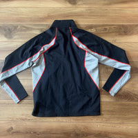 phenix ハーフジップトップス ブラック XL 切替デザイン