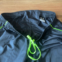 UNDER ARMOUR トラックパンツ 黒 L シャカパン 裾ジップ