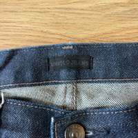UNIQLO セルビッジスリムフィットジーンズ 紺 L カイハラ製