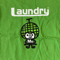 Laundry Tシャツ グリーン S メロン キャラクター プリント