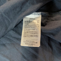 Champion 長袖Tシャツ ネイビー F フロント刺繍ロゴ