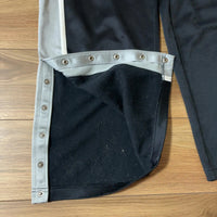 Champion トラックパンツ 黒 M サイドライン スナップボタン ジャージ