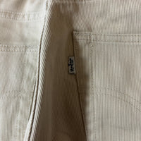 Levi's リーバイス 505 コーデュロイパンツ ホワイト L 90s