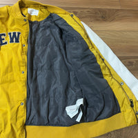 ZARA キッズ 中綿スタジャン イエロー ホワイト 160cm