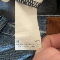 GAP ジーンズ ブルー L レギュラーフィット ストレート