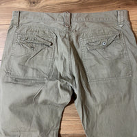 Eddie Bauer カーゴパンツ カーキ W36 リップストップ