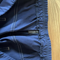 DANSKIN ダンスキン ストレッチ イージーパンツ ネイビー L レディース