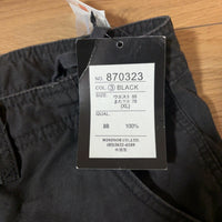 Dog House 新品 カーゴパンツ 黒 XL コットン ウエストゴム メンズ