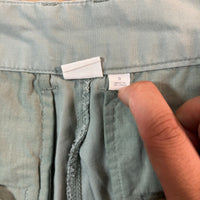 GAP ギャップ タックワイドパンツ グリーン レディース XS チノパン