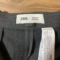 ZARA メゾンスペシャル レイヤードワイドパンツ グレー XS コラボ