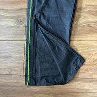 UNDER ARMOUR トラックパンツ 黒 L シャカパン 裾ジップ
