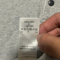 CHUMS ハリケーントップ スウェット グレー XL ヘンリーネック