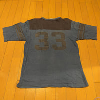 Champion フットボールTシャツ ブルー M ロチェスター ナンバリング