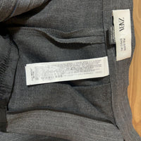 ZARA メゾンスペシャル レイヤードワイドパンツ グレー XS コラボ