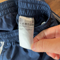 adidas ナイロンパンツ ネイビー 150cm サイドライン