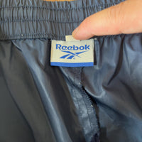 Reebok リーボック トラックパンツ ネイビー M 裾ジップ シャカパン