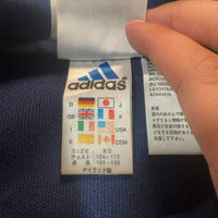 adidas トラックジャケット ジャージ ネイビー 2XL 万国旗タグ
