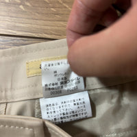 avienne アヴィエンヌ スラックス パンツ ベージュ M センタープレス