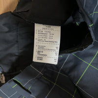 NIKE ゴルフ スラックス パンツ チェック 黒 M ドライフィット