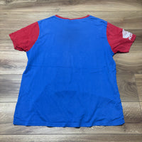 GU HONDA コラボ Tシャツ ブルー レッド XL ウイングマーク