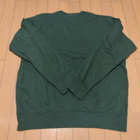 UNIQLO ユニクロ スウェット トレーナー グリーン メンズ XL 前V