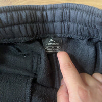 JORDAN スウェットパンツ 黒 赤 M 筑波大学 TSUKUBA 裏起毛