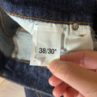 CIMARRON デニムパンツ ジーンズ ネイビー M スペイン製 ストレッチ
