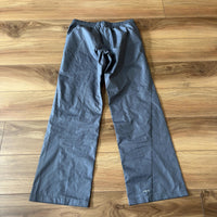 NIKE CLIMAFIT ナイロンパンツ グレー レディースS リップストップ