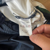 Reebok リーボック トラックパンツ ネイビー M 裾ジップ シャカパン