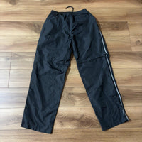 NIKE 2WAY ナイロン トラックパンツ 黒 メンズL コンバーチブル