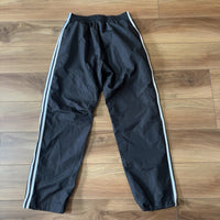 adidas アディダス トラックパンツ 黒 M 3本ライン 裏メッシュ