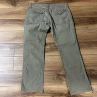 Eddie Bauer カーゴパンツ カーキ W36 リップストップ
